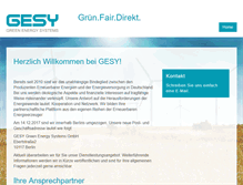 Tablet Screenshot of gesy.net